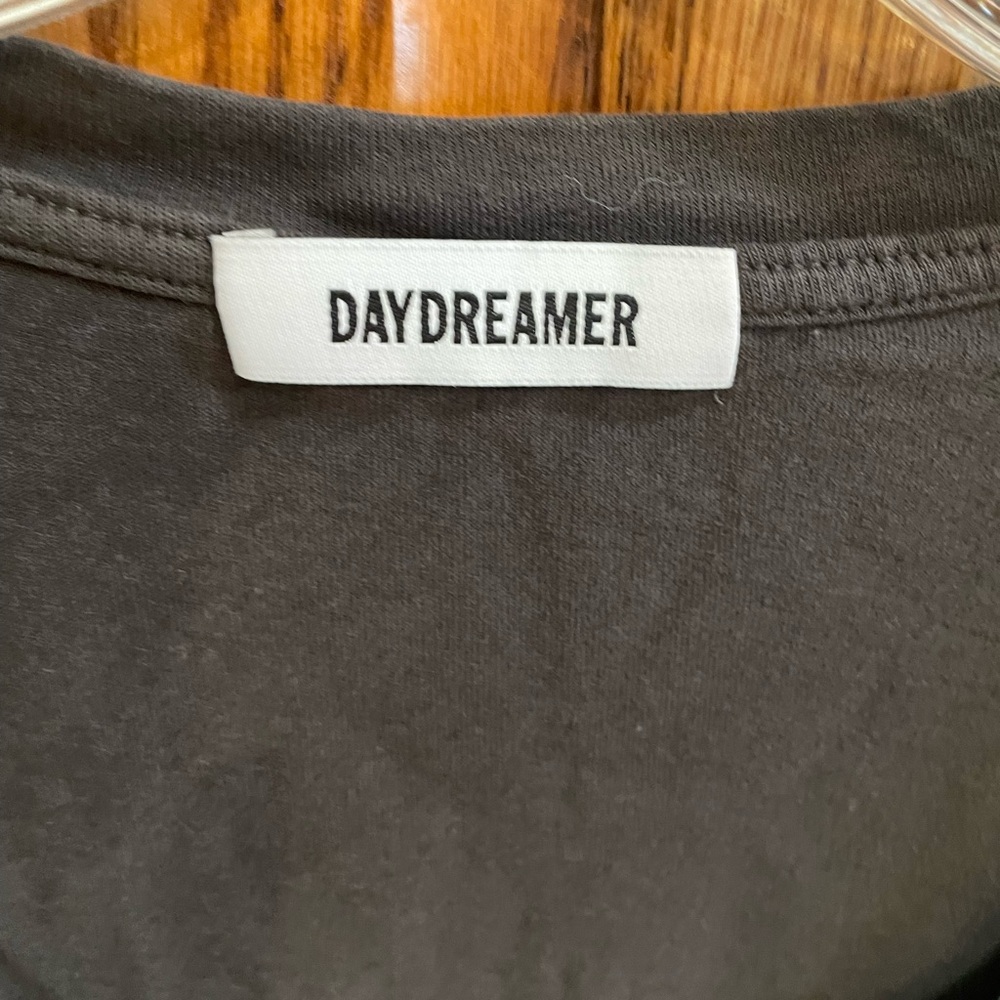 Daydreamer Black Graphic Band Tee with Label - Picture 3 of 6